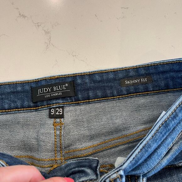 Judy Blue Skinny Jeans size 9 /29 - Picture 5 of 12